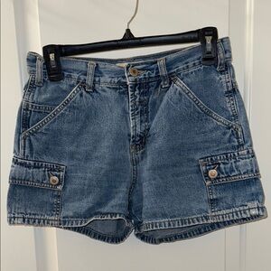 London Jean- Denim Women's Cargo Shorts